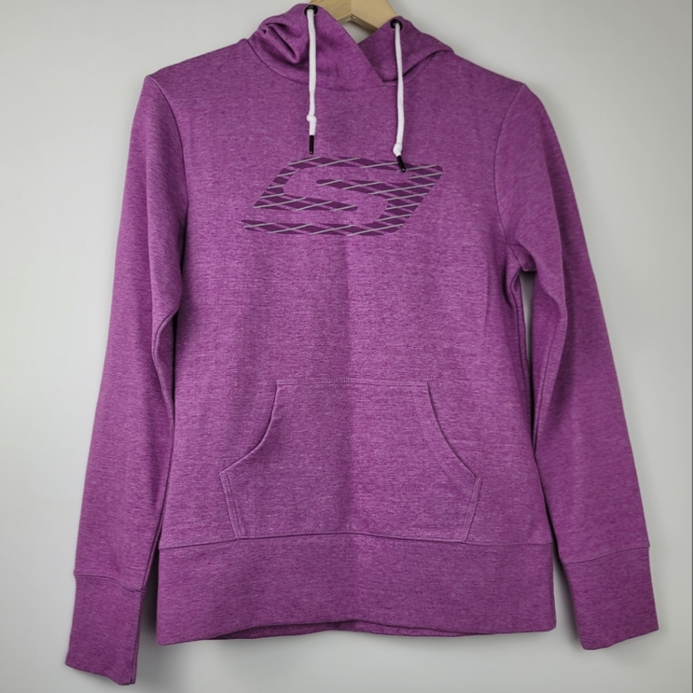 Sketchers sweater pink hoodie sweatshirt size medium